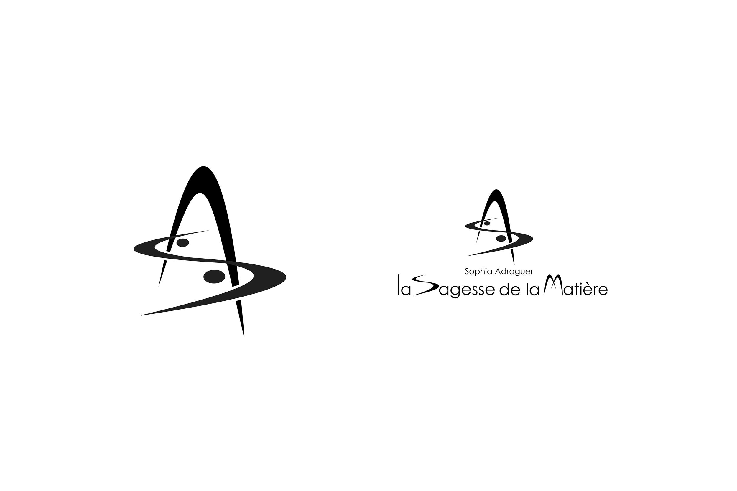 Planche de logo La Sagesse de la Matière