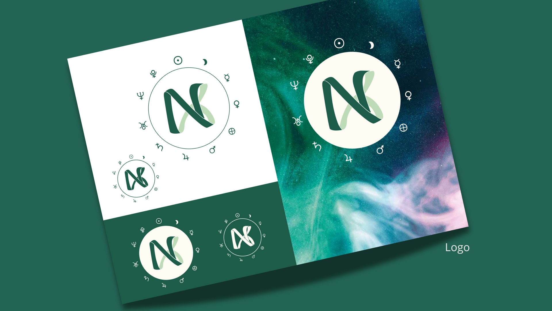 planche logo et ses déclinaisons nina
