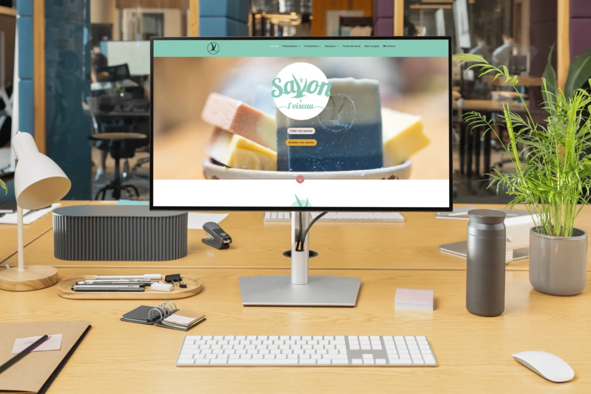 Site e-commerce réalisé par La Weberie à Tours