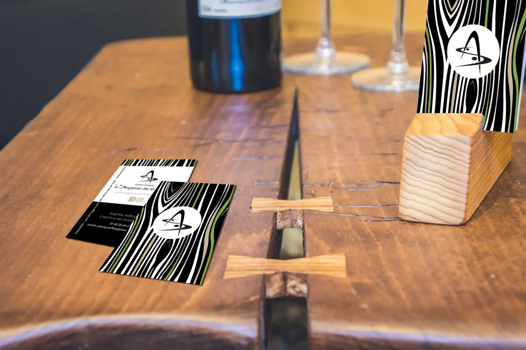 Identité visuelle La Sagesse de la Matière