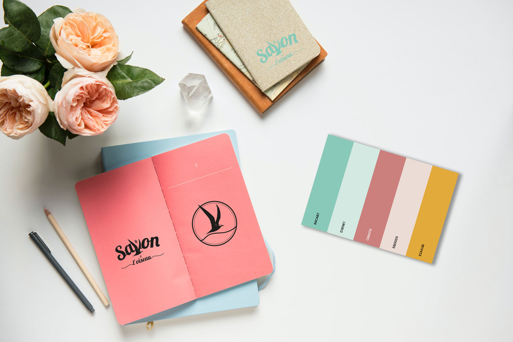 Création identité visuelle savonnerie artisanale tourangelle