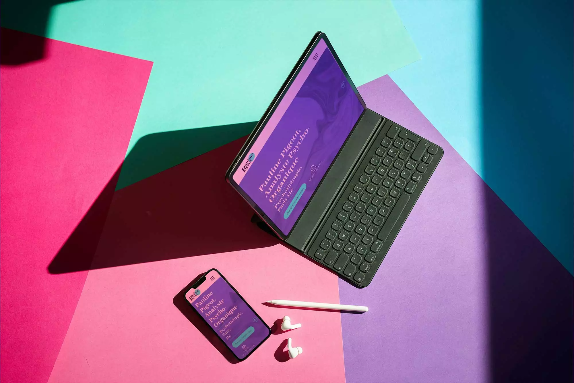 Création site web Analyste Psycho Organique Paris 11e