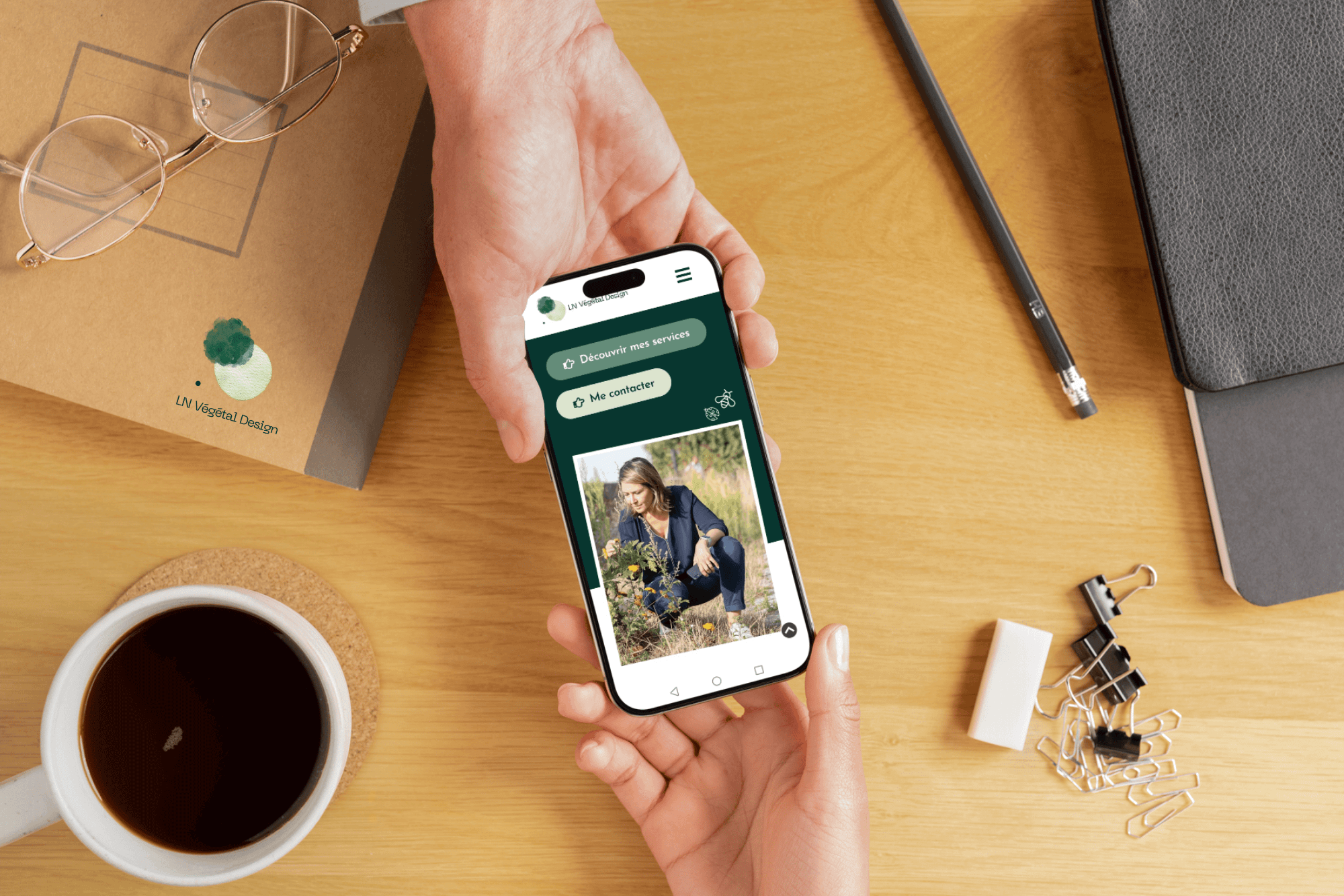 Site mobile LN Végétal Design