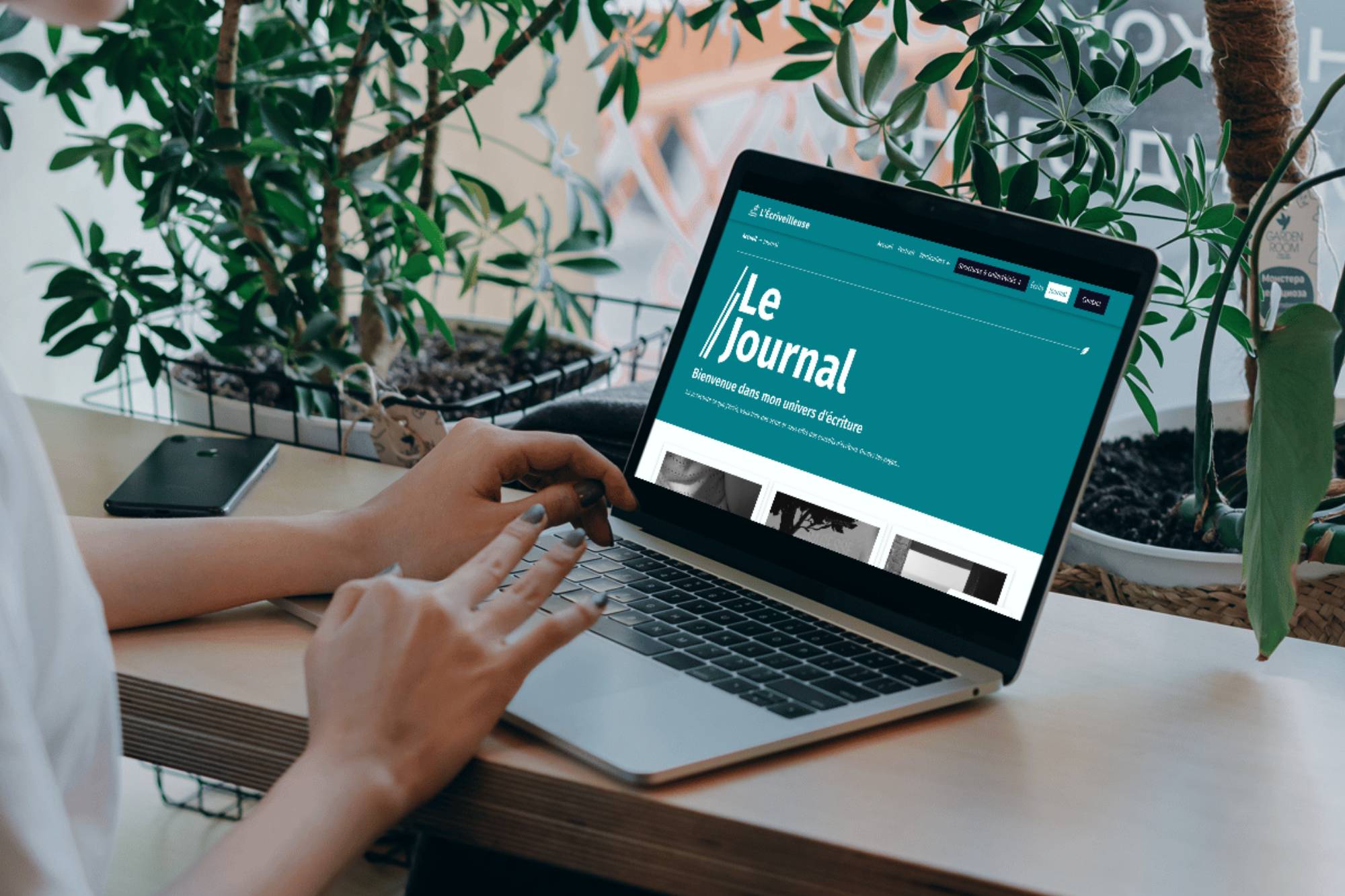 Site web Écriveilleuse Marie Remande Tours